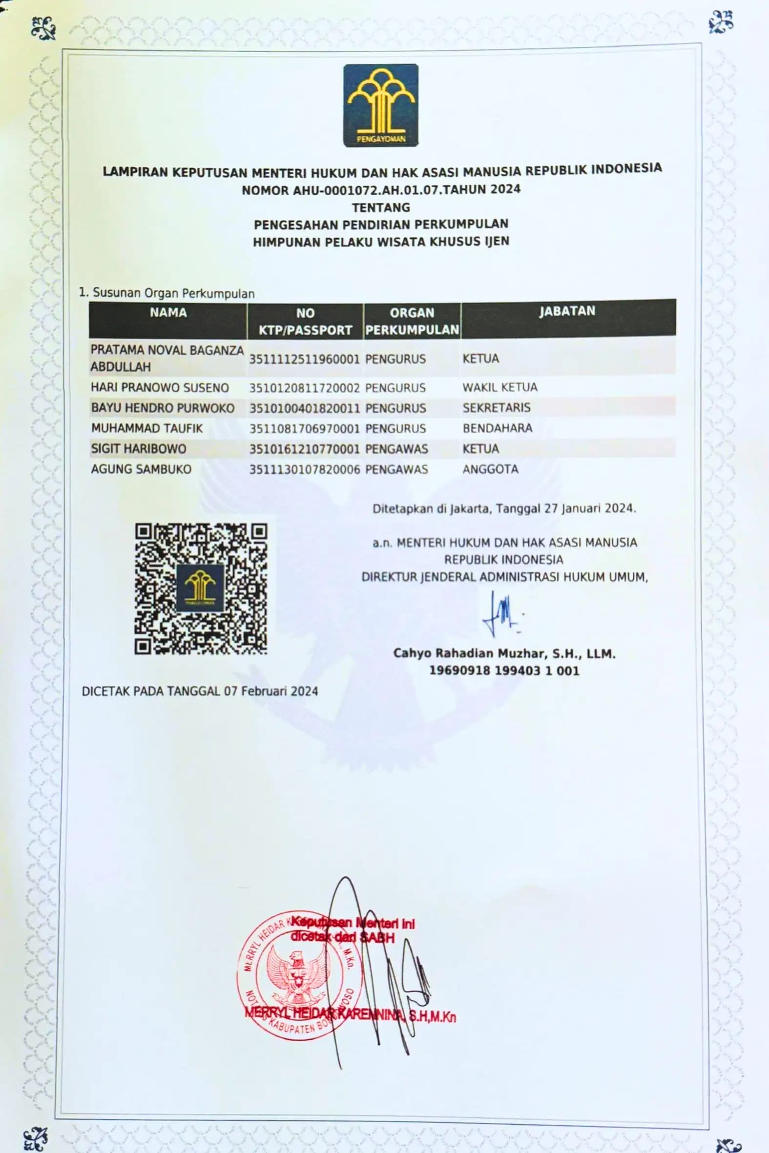 PDF document: HPWKI approval for JVTO