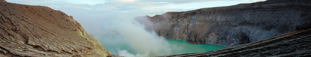 Ijen Crater Landscape